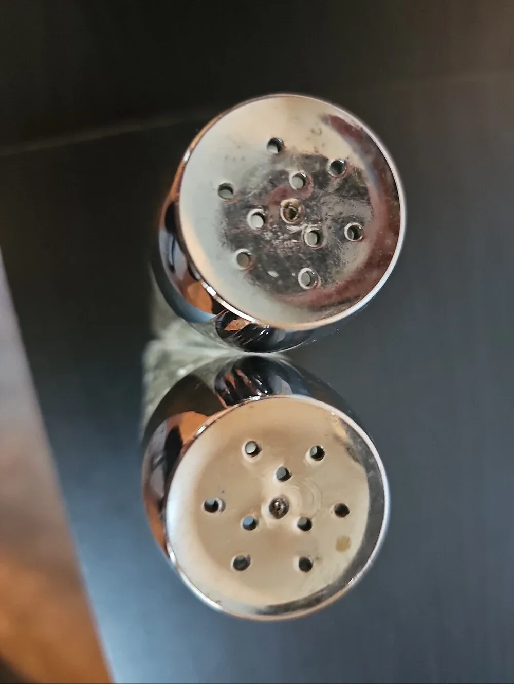 Anchor Hocking Star of David Prescut Salt and Pepper shaker